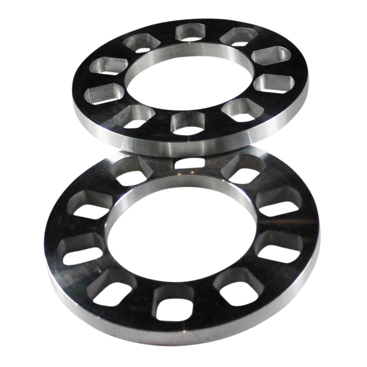 TFI Racing Wheel Spacer Machined 5 Hole-Pair. 12mm thick, 163mm OD, 90mm ID