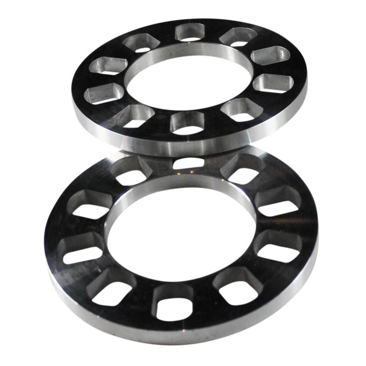 TFI Racing Wheel Spacer Machined 5 Hole-Pair. 12mm thick, 163mm OD, 90mm ID