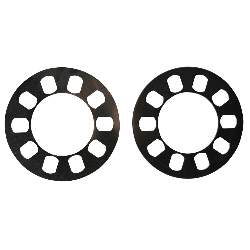 TFI Racing Wheel Spacer Machined 5 Hole-Pair. 3mm thick, 163mm OD, 90mm ID