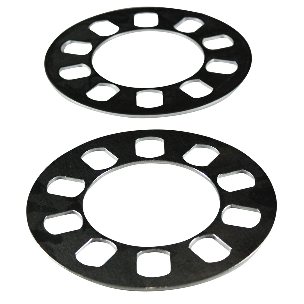 TFI Racing Wheel Spacer Machined 5 Hole-Pair. 3mm thick, 163mm OD, 90mm ID