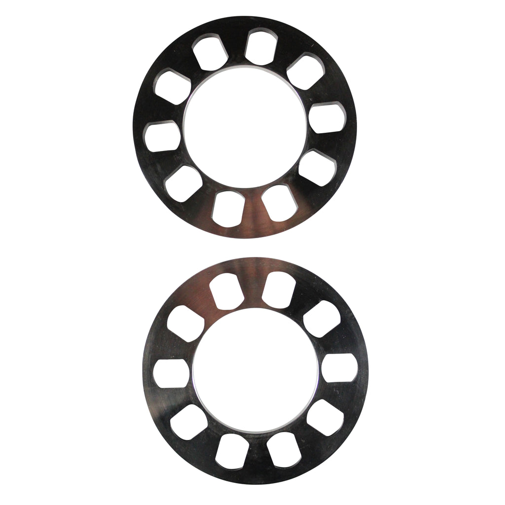 TFI Racing Wheel Spacer Machined 5 Hole-Pair. 8mm thick, 163mm OD, 90mm ID