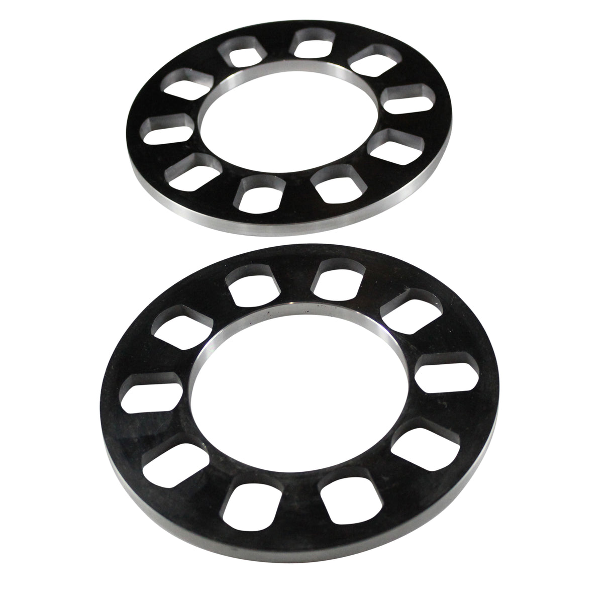 TFI Racing Wheel Spacer Machined 5 Hole-Pair. 8mm thick, 163mm OD, 90mm ID