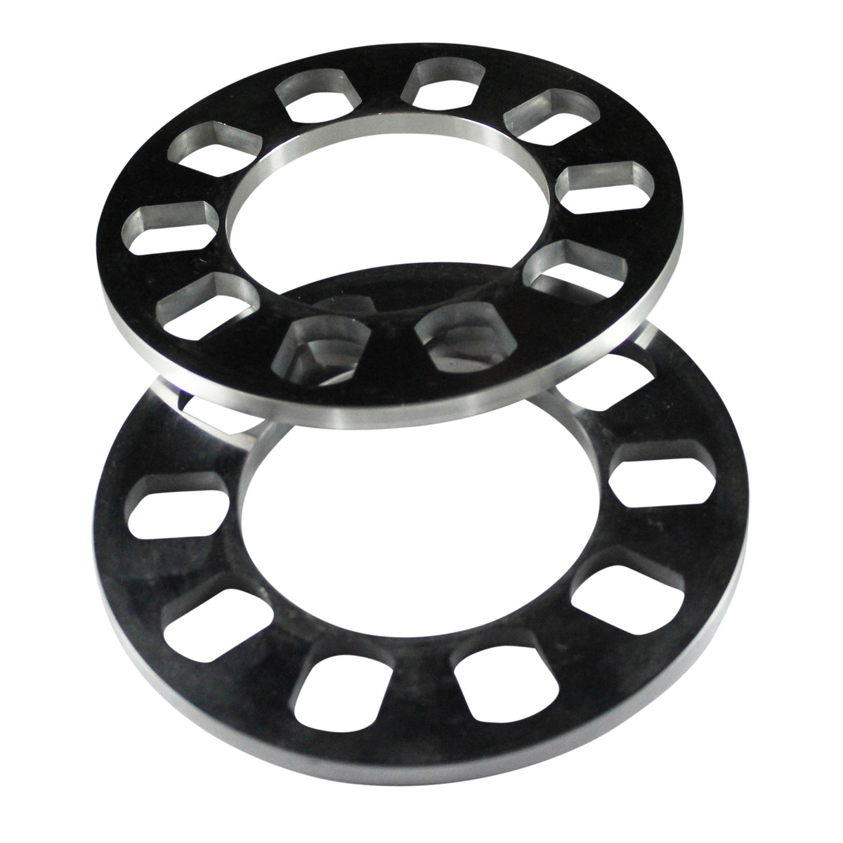 TFI Racing Wheel Spacer Machined 5 Hole-Pair. 8mm thick, 163mm OD, 90mm ID