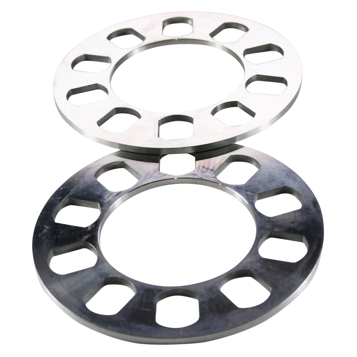TFI Racing Wheel Spacer Machined 5 Hole-Pair. 5mm thick, 163mm OD, 90mm ID