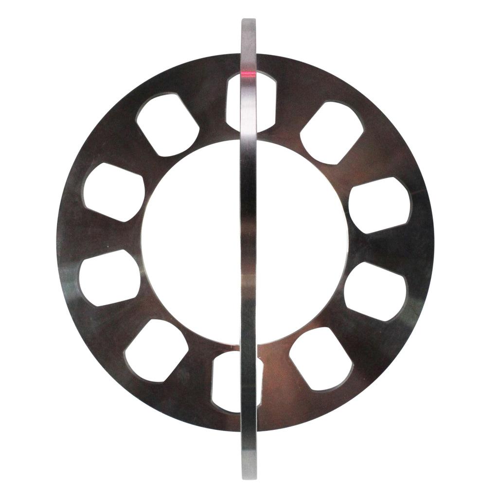 TFI Racing Wheel Spacer Machined 5 Hole-Pair. 5mm thick, 163mm OD, 90mm ID