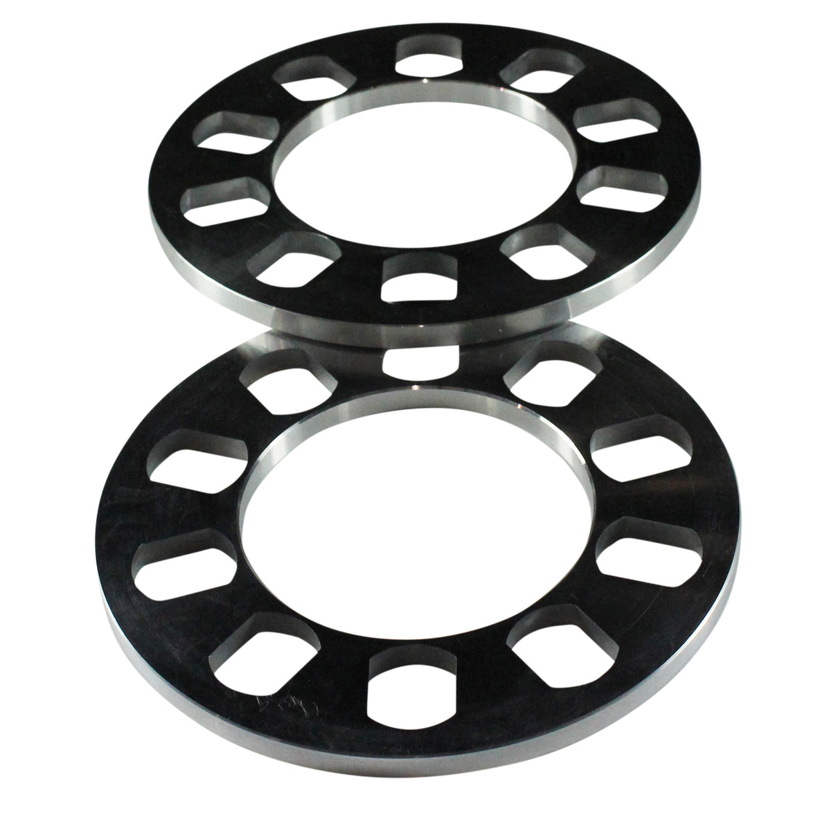 TFI Racing Wheel Spacer Machined 5 Hole-Pair. 8mm thick, 163mm OD, 90mm ID
