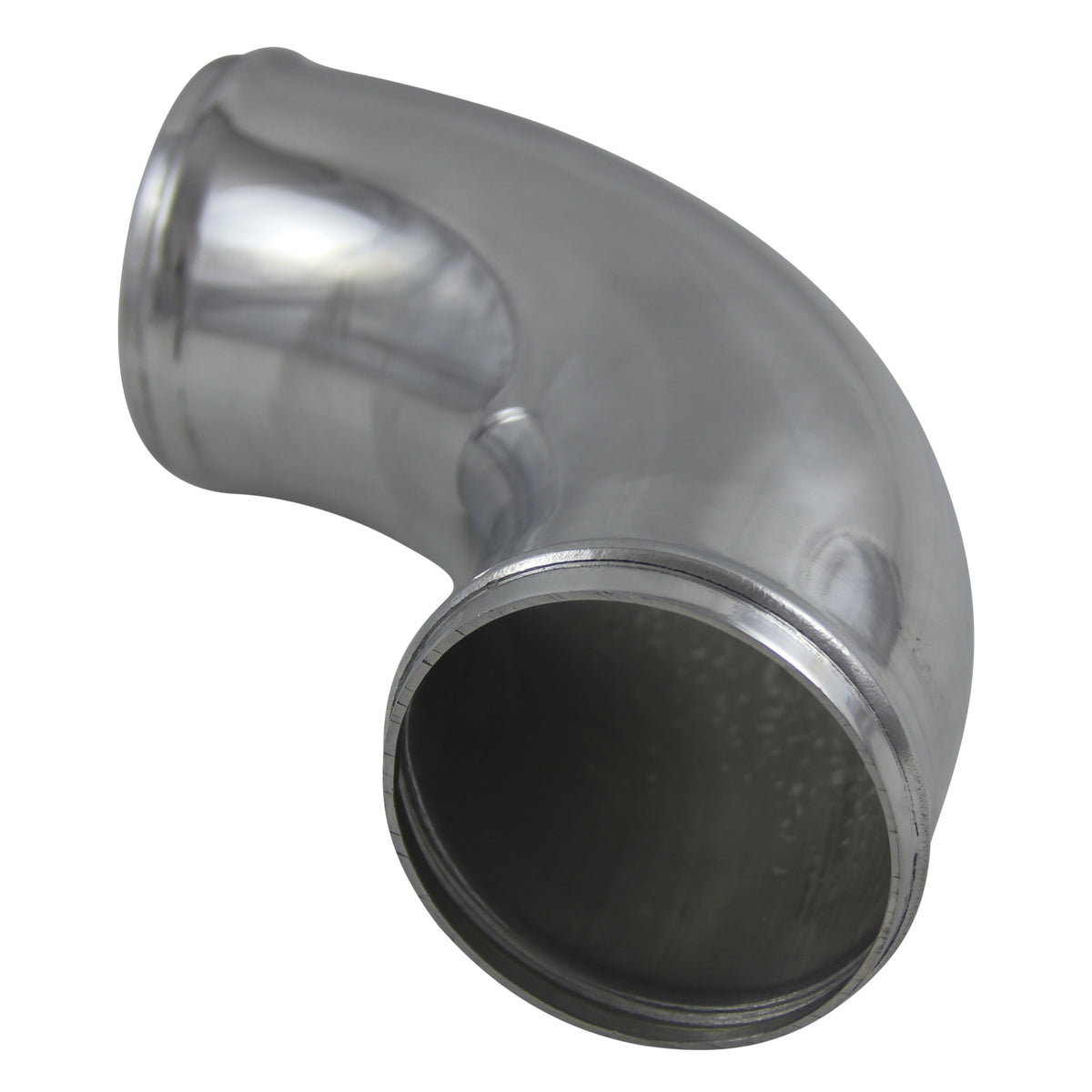 TFI Racing Intake Pipe Intercooler 3"(76mm) OD 90 Degree Alloy Pipe 9.5"(240mm)
