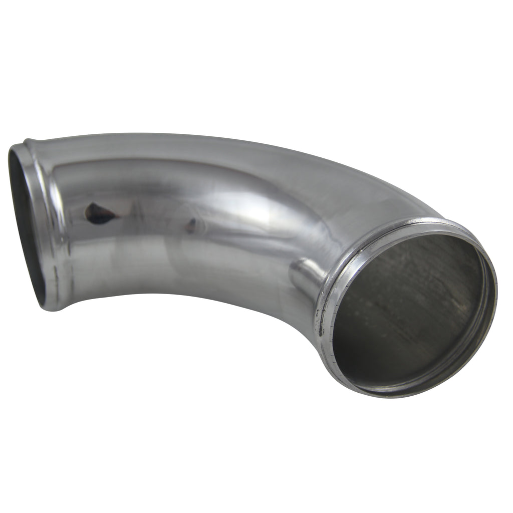 TFI Racing Intake Pipe Intercooler 3"(76mm) OD 90 Degree Alloy Pipe 9.5"(240mm)