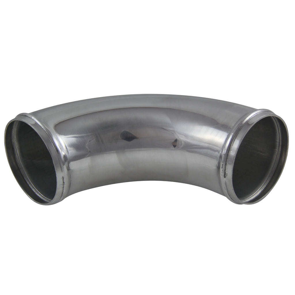 TFI Racing Intake Pipe Intercooler 3"(76mm) OD 90 Degree Alloy Pipe 9.5"(240mm)