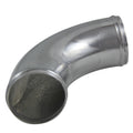 TFI Racing Intake Pipe Intercooler 3"(76mm) OD 90 Degree Alloy Pipe 9.5"(240mm)