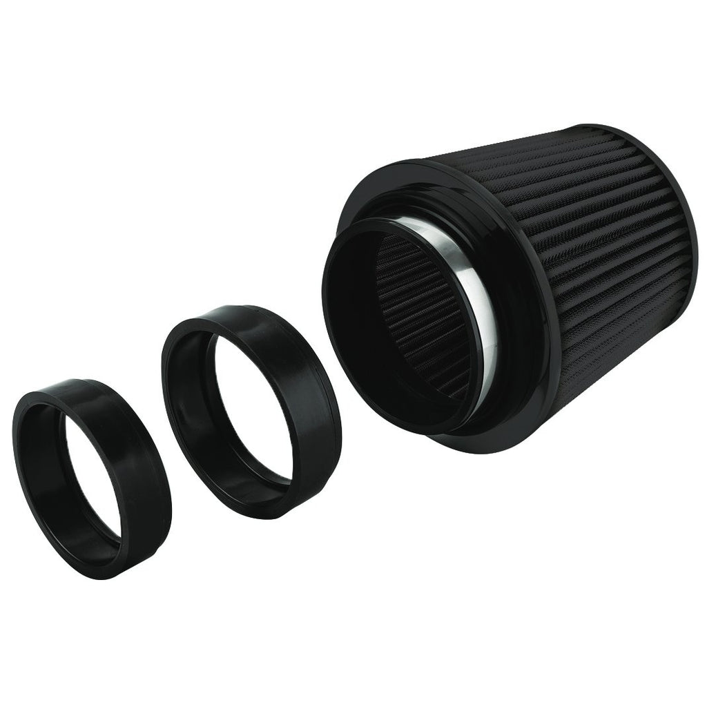 TFI Racing Conical High Flow Air Filter Multi Fit Neck 76-89-102mm - 165mm Long