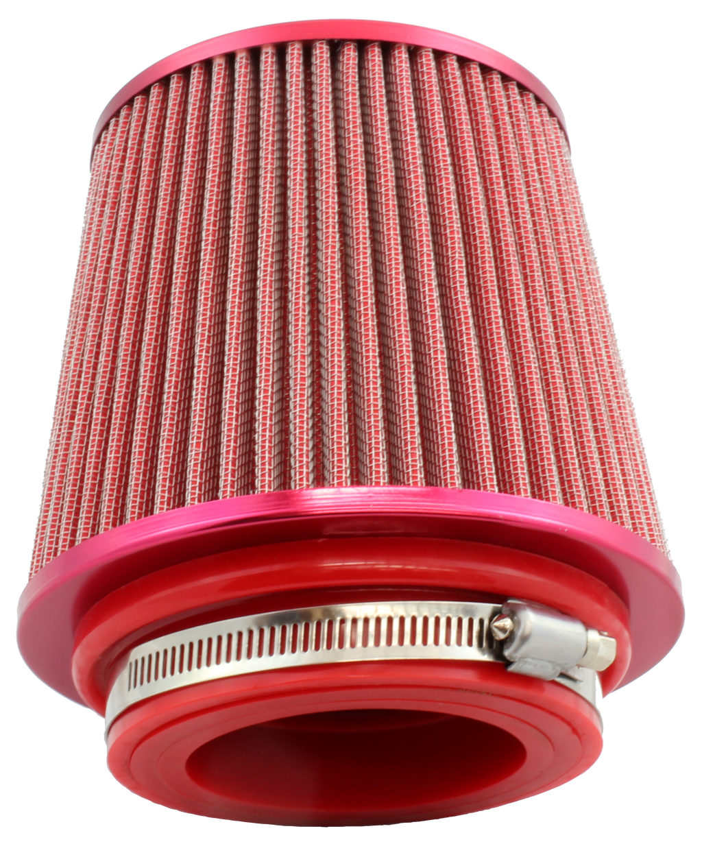TFI Racing Conical High Flow Air Filter Multi Fit Neck 76-89-102mm - 165mm Long
