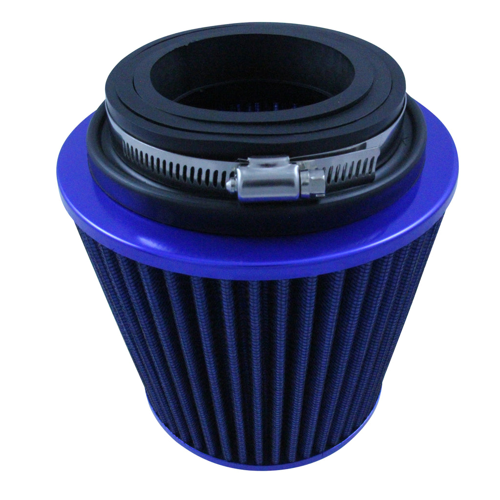 TFI Racing Conical High Flow Air Filter Multi Fit Neck 76-89-102mm - 165mm Long