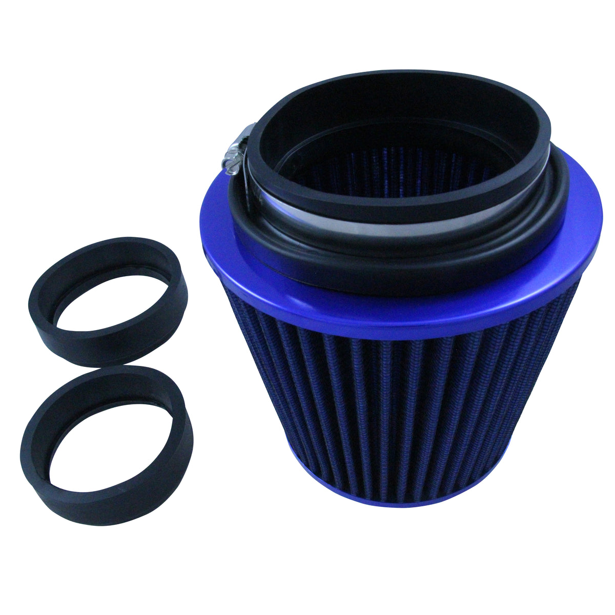 TFI Racing Conical High Flow Air Filter Multi Fit Neck 76-89-102mm - 165mm Long