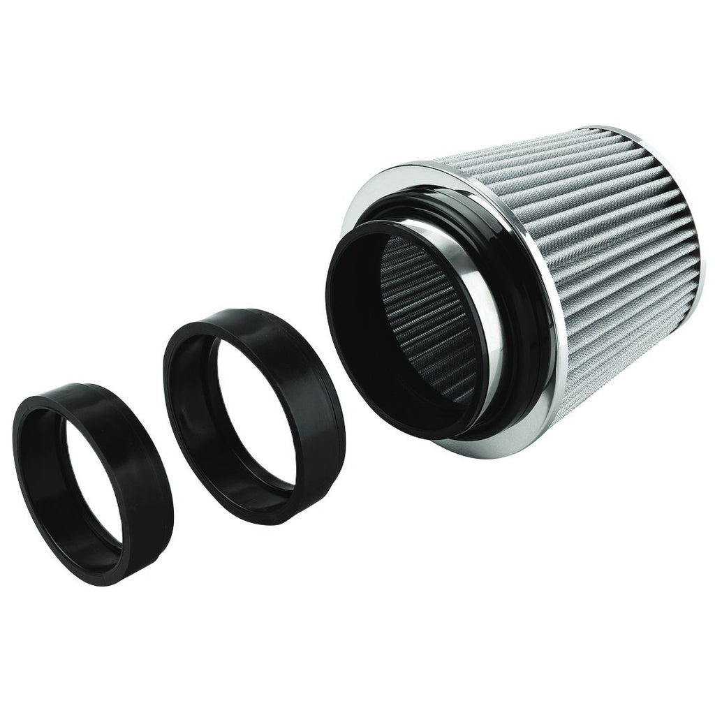 TFI Racing Conical High Flow Air Filter Multi Fit Neck 76-89-102mm - 165mm Long