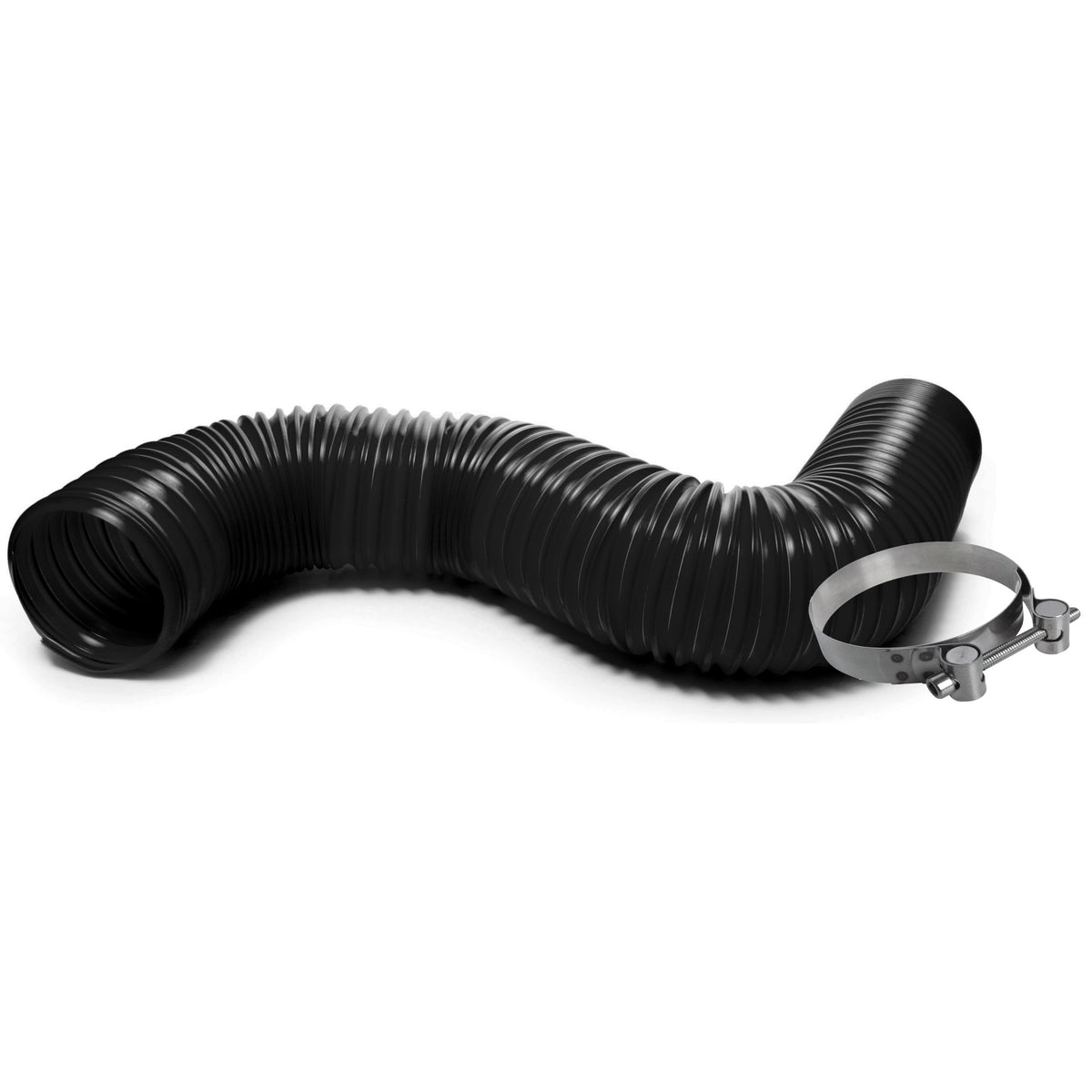 TFI Racing Memorex Air Intake Duct Hose 76mm Id x 90cm long with 2 HD Clamps