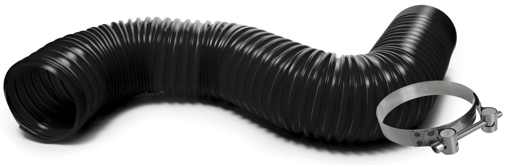 TFI Racing Memorex Air Intake Duct Hose 76mm Id x 90cm long with 2 HD Clamps