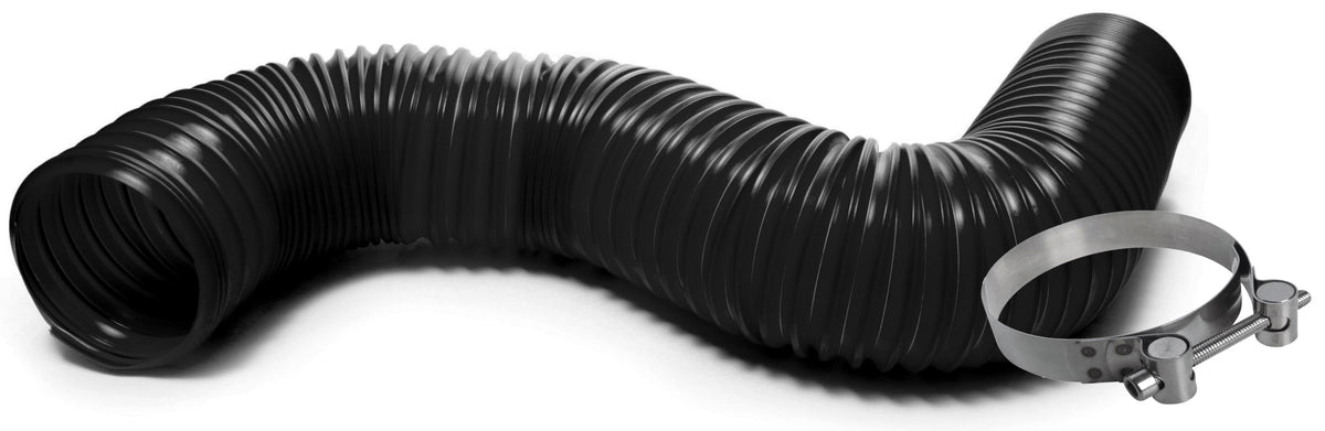 TFI Racing Memorex Air Intake Duct Hose 76mm Id x 90cm long with 2 HD Clamps