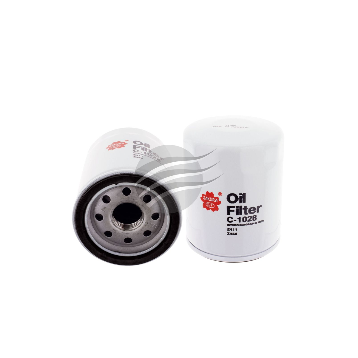 SAKURA Oil Filter Fits Z456 Z411 WZ411 WZ456