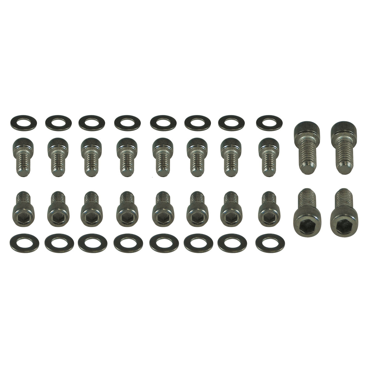 TFI Racing Oil Pan Bolt Kit Holden V8 253-308 Chrome Socket Head with Washers