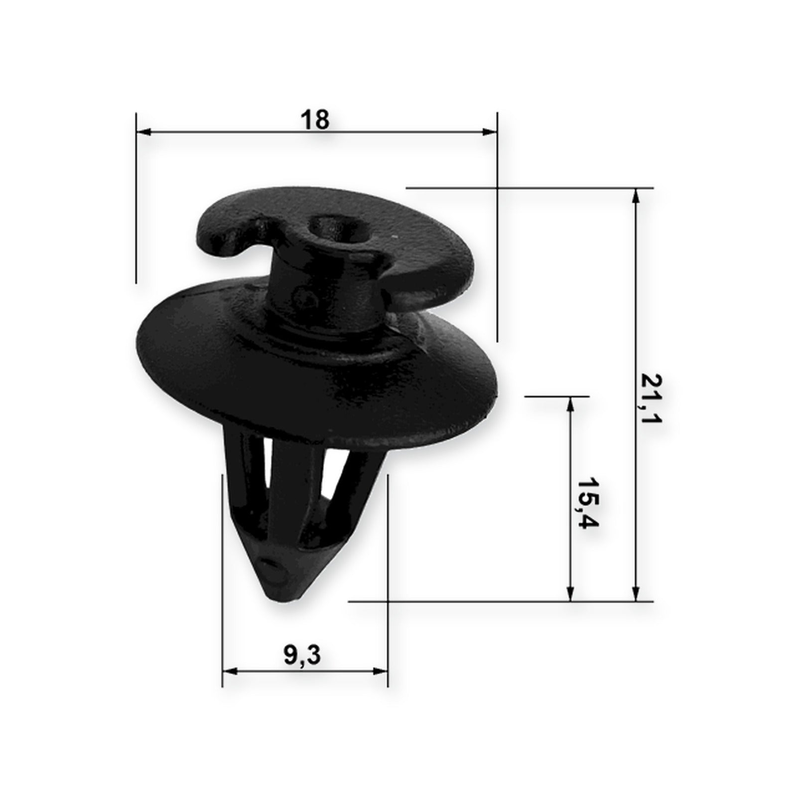 Volkswagen Caddy Retainer Clip (10 Pack) & More