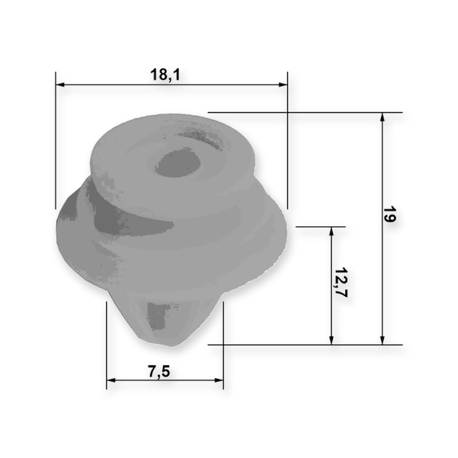 Renault Duster Retainer Clip (10 Pack)