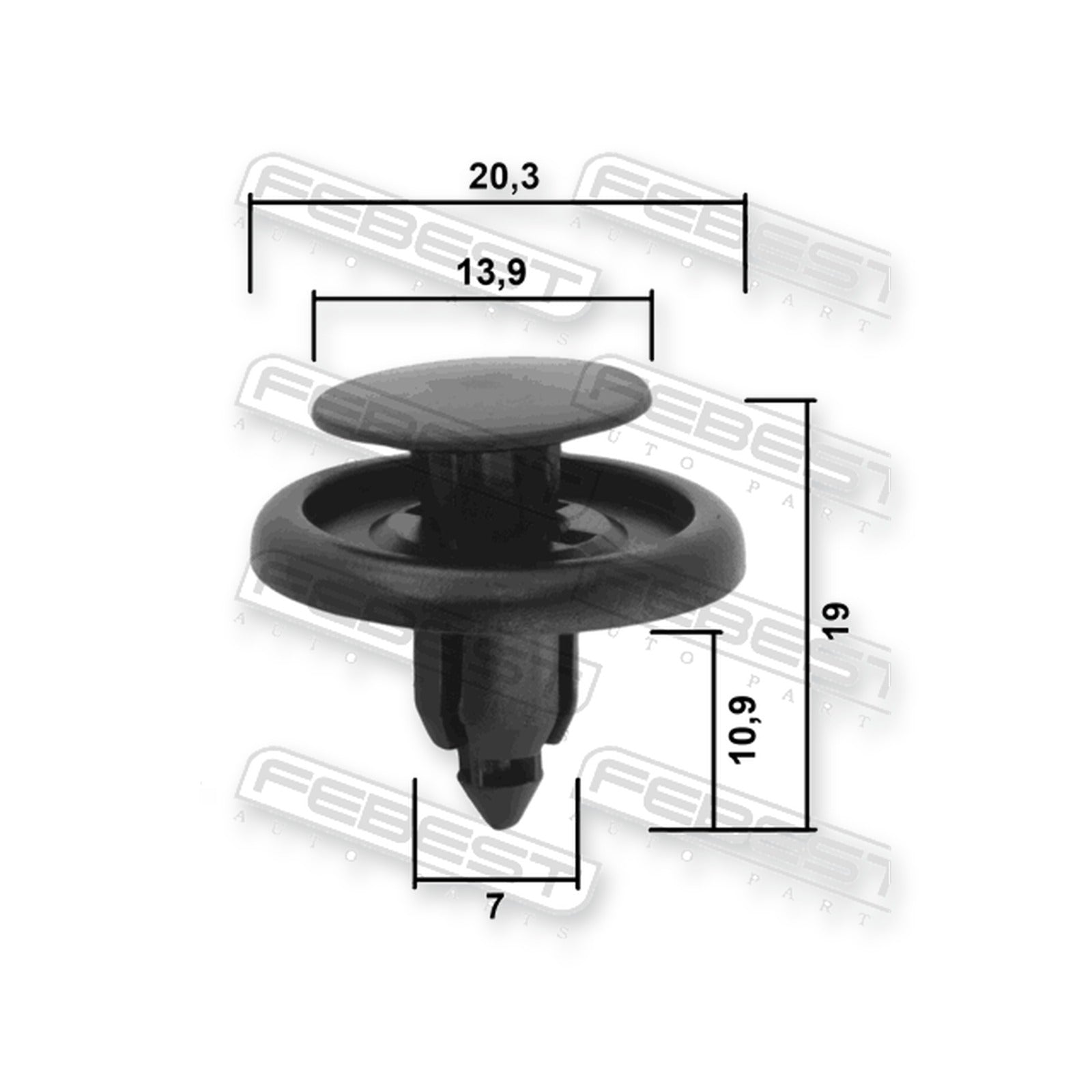 Toyota Avalon Retainer Clip (10 Pack) & More