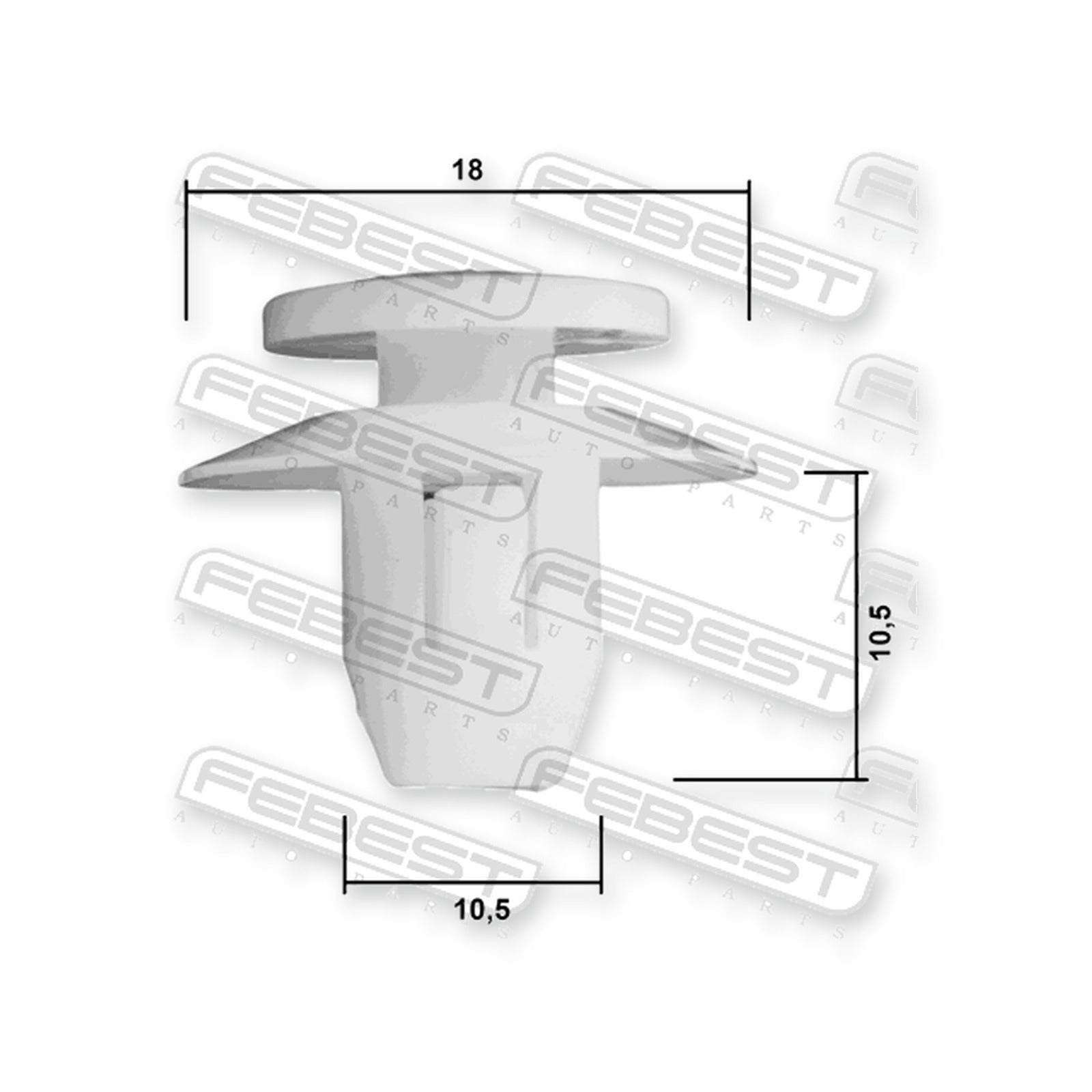 Toyota Alphard G/V Retainer Clip (10 Pack) & More