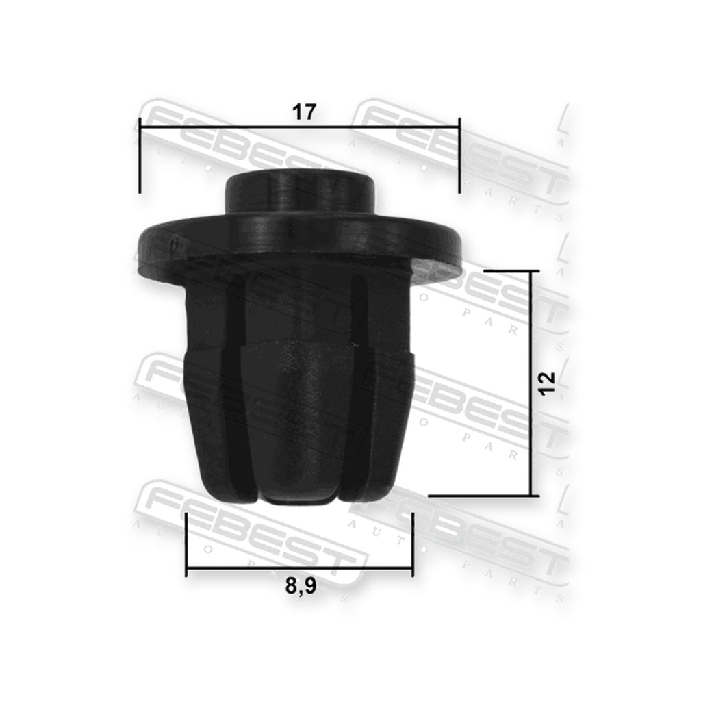 Toyota Auris Retainer Clip (10 Pack)
