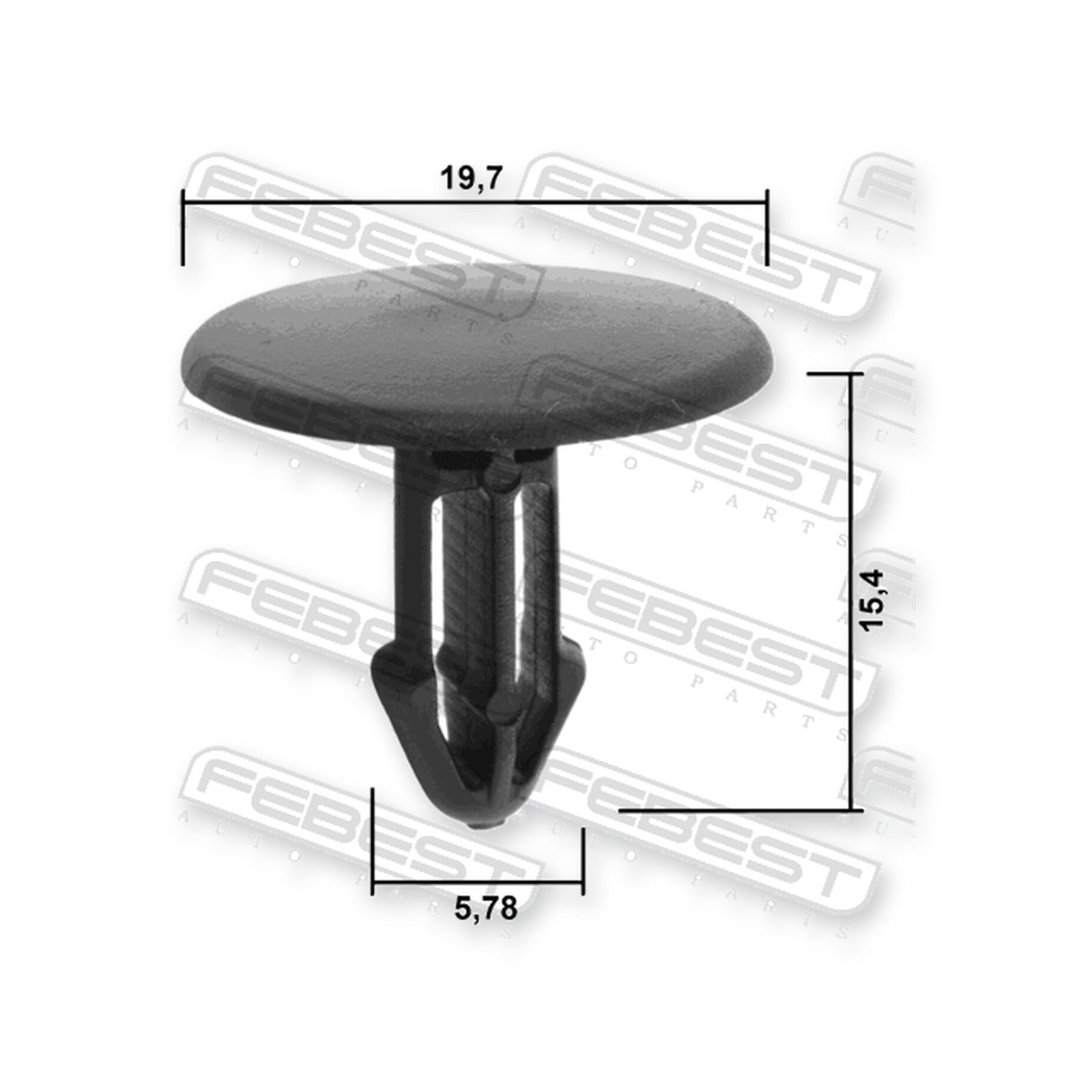Honda Accord 4D Almas Retainer Clip (10 Pack) & More