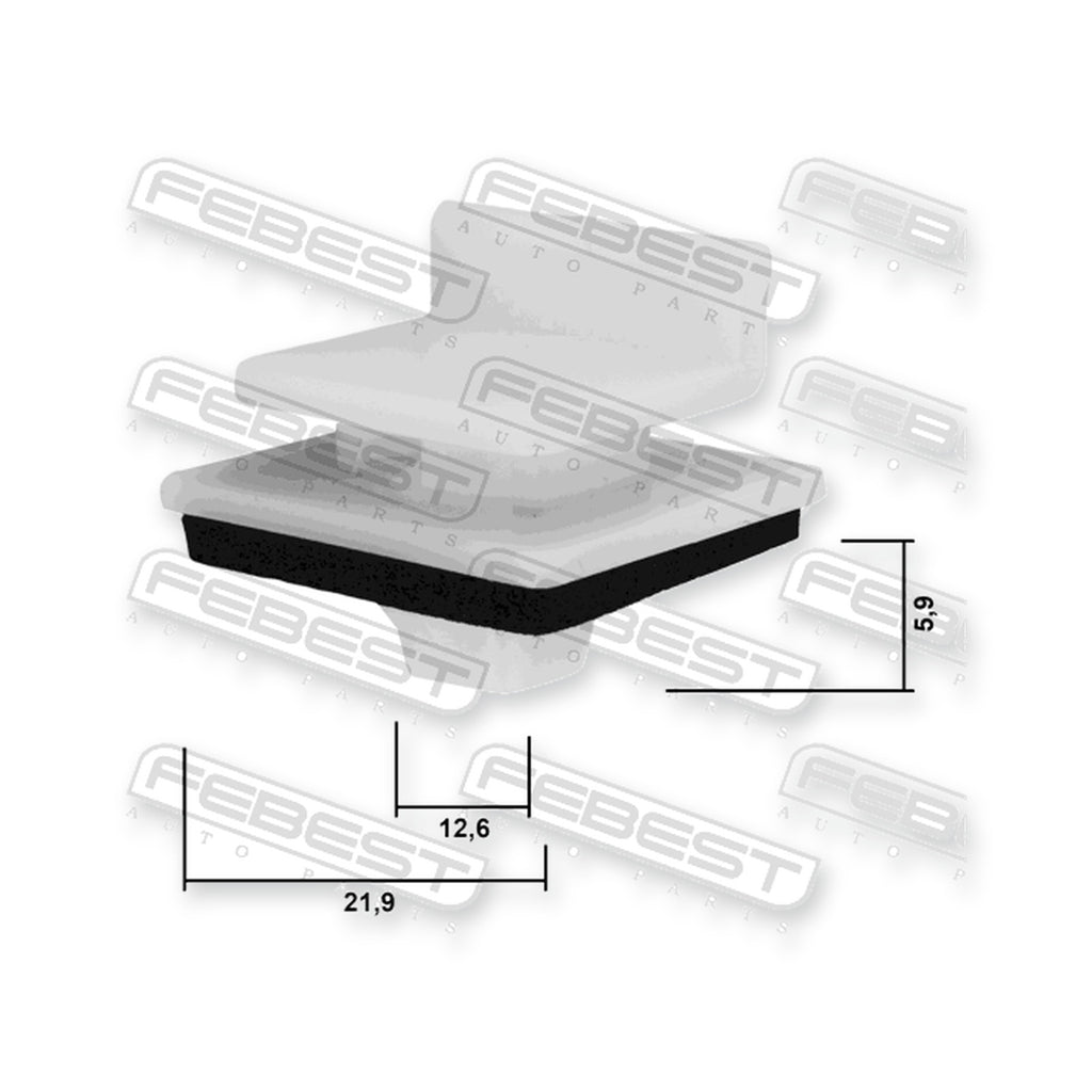 Honda Airwave Retainer Clip (10 Pack)