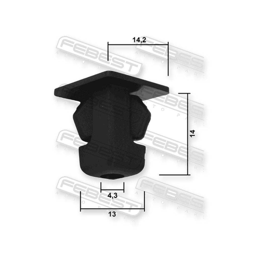Honda Accord 4D Almas Retainer Clip (10 Pack) & More