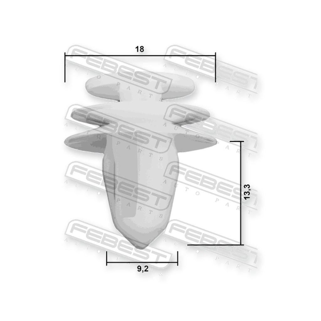 Nissan 100NX B13 Retainer Clip (10 Pack) & More
