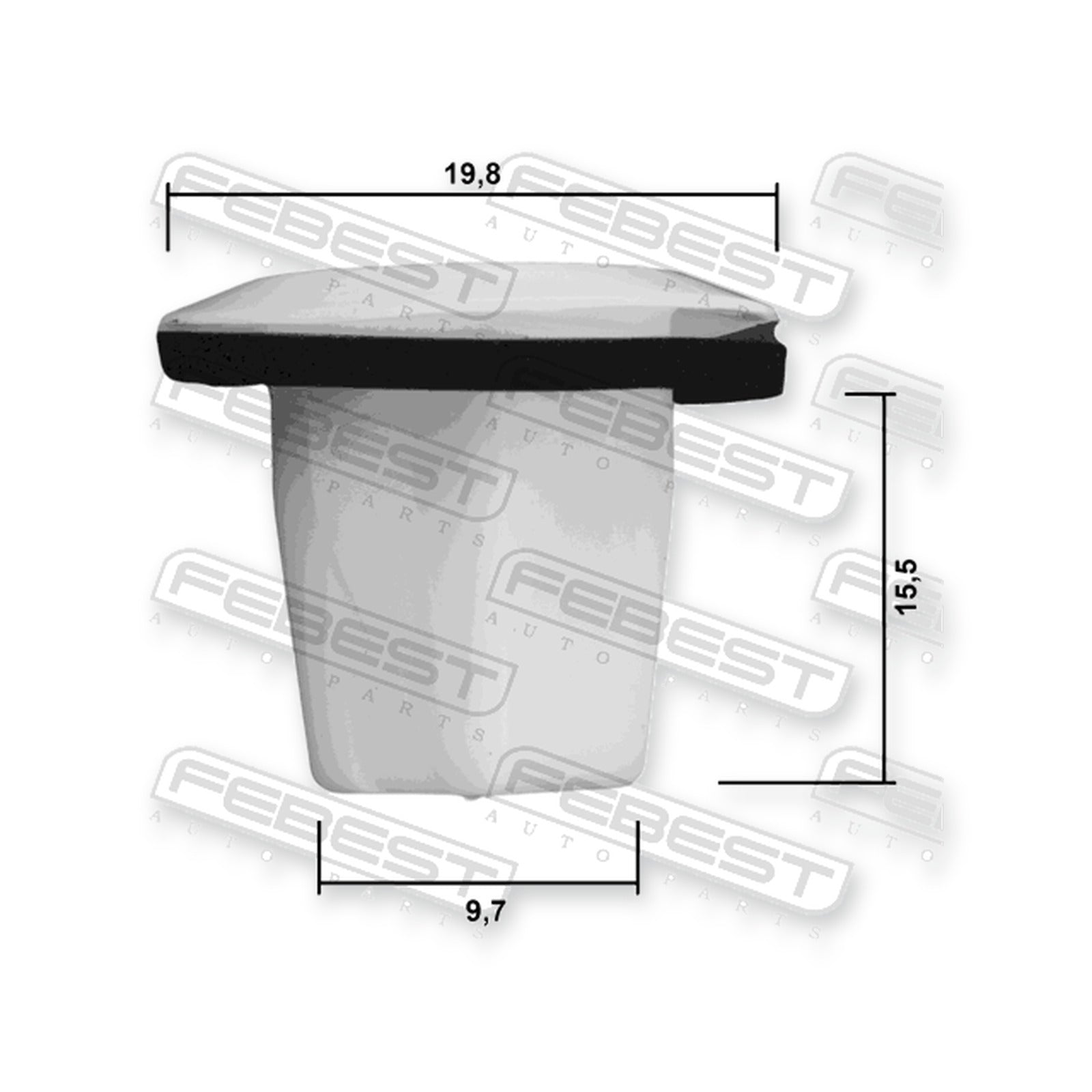 Mazda 6 Atenza Retainer Clip (10 Pack)