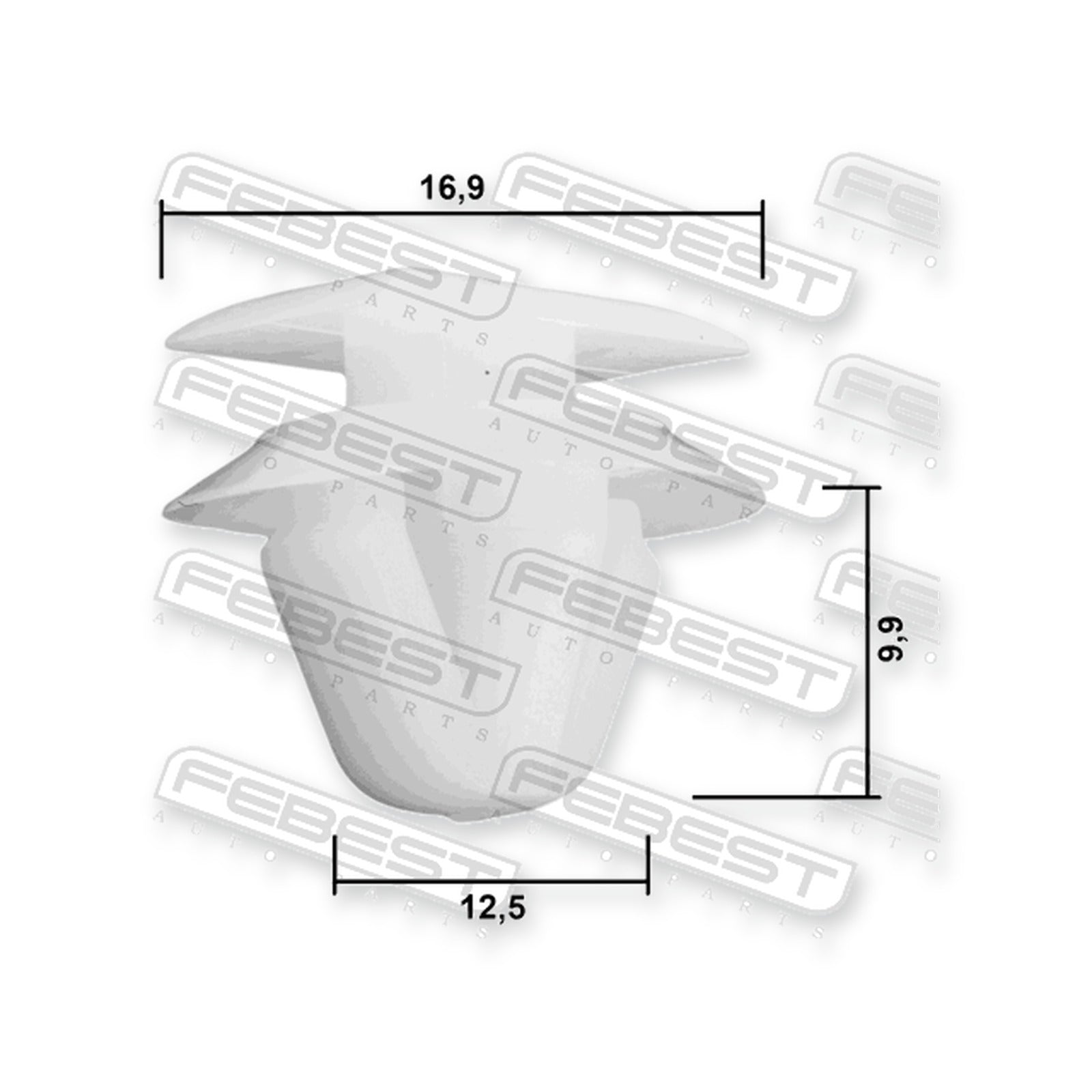 Mazda CX-7 Retainer Clip (10 Pack)
