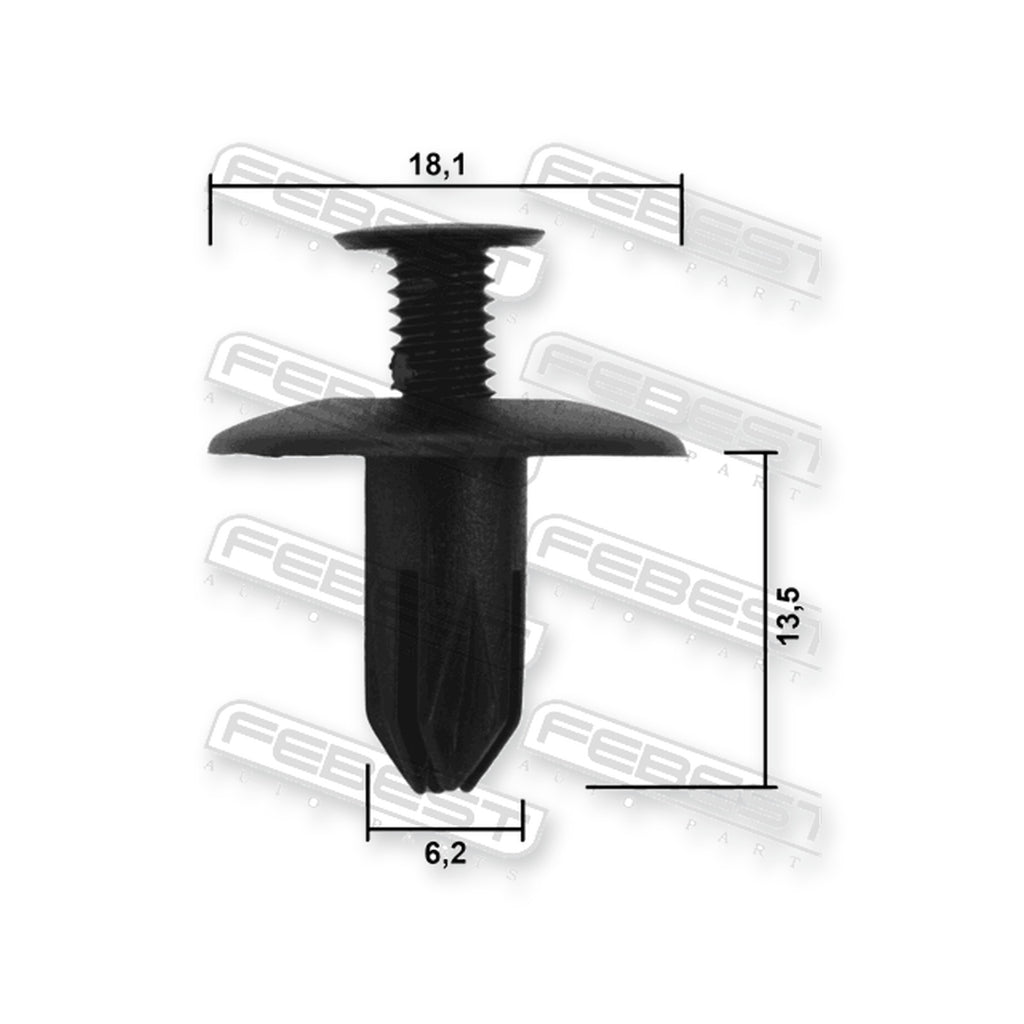 Holden Barina/Chevrolet Ave Retainer Clip (10 Pack) & More