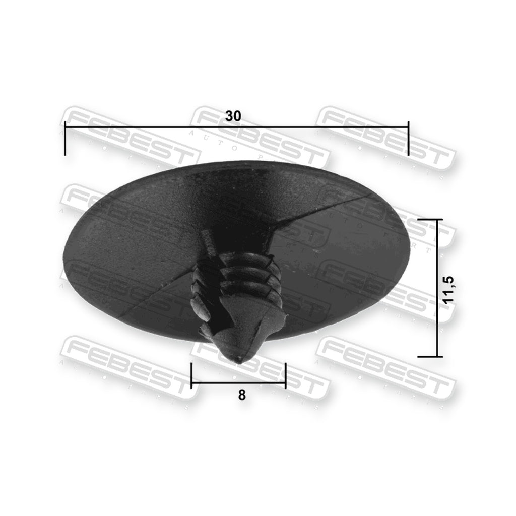 Holden Barina/Chevrolet Ave Retainer Clip (10 Pack) & More