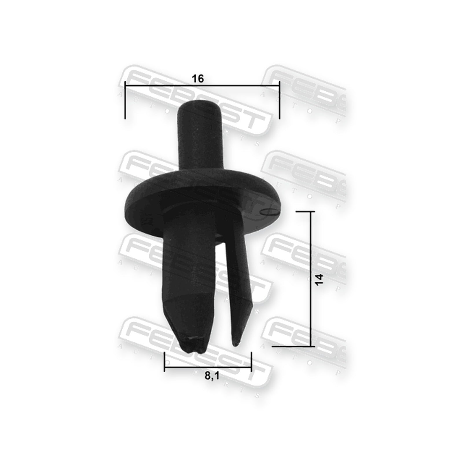 Holden Barina/Chevrolet Ave Retainer Clip (10 Pack) & More