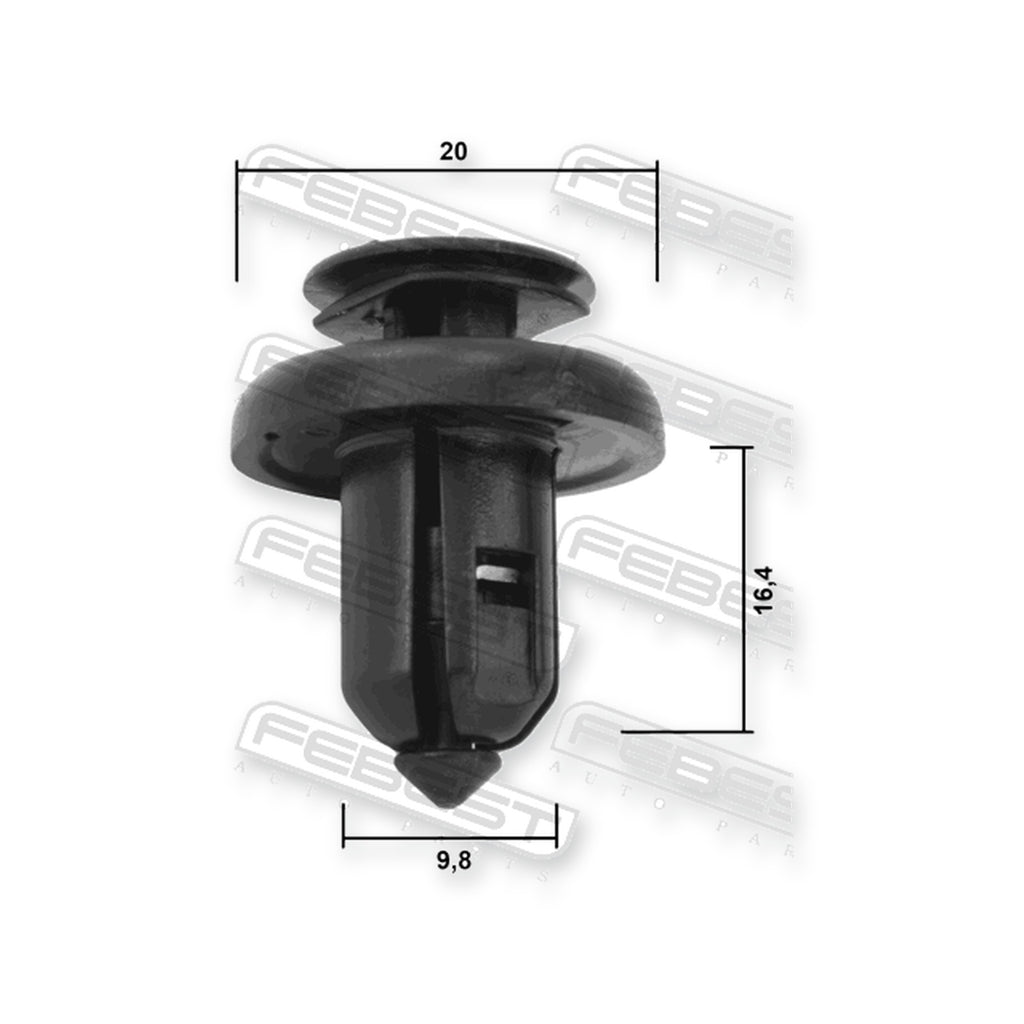 Honda Accord 4D Retainer Clip (10 Pack) & More