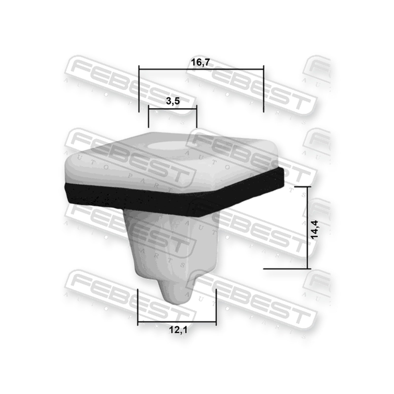 Hyundai Accent Retainer Clip (10 Pack) & More