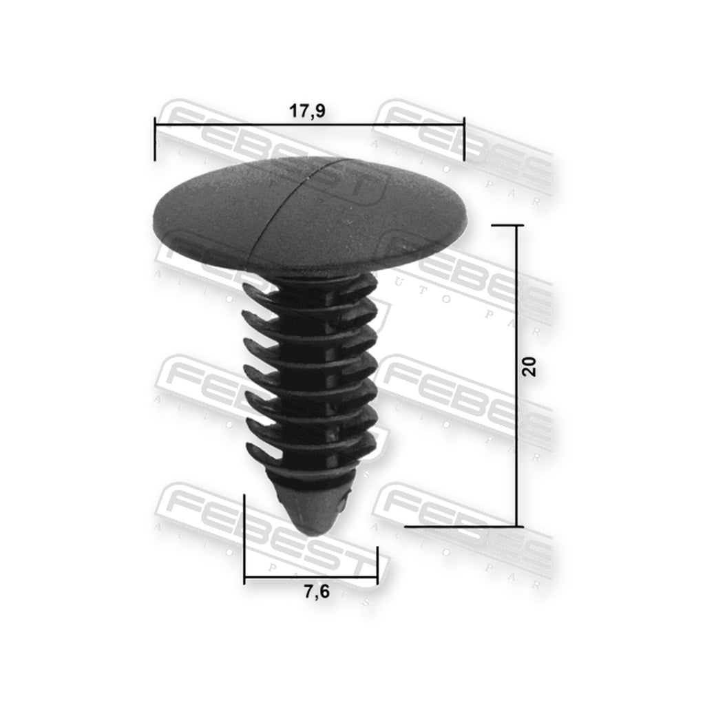 Hyundai Accent Retainer Clip (10 Pack) & More