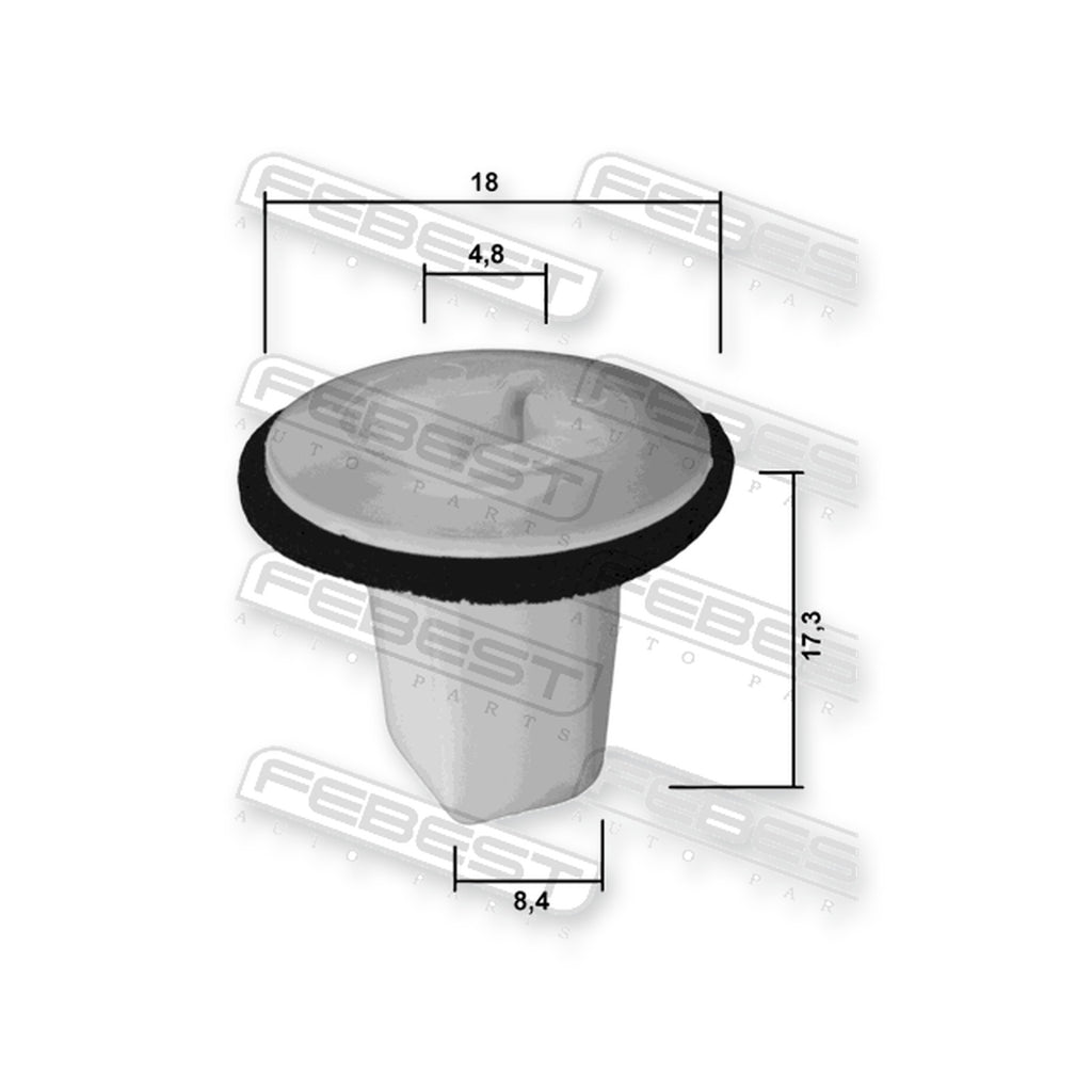 Hyundai 11 Ton 00 Retainer Clip (10 Pack) & More
