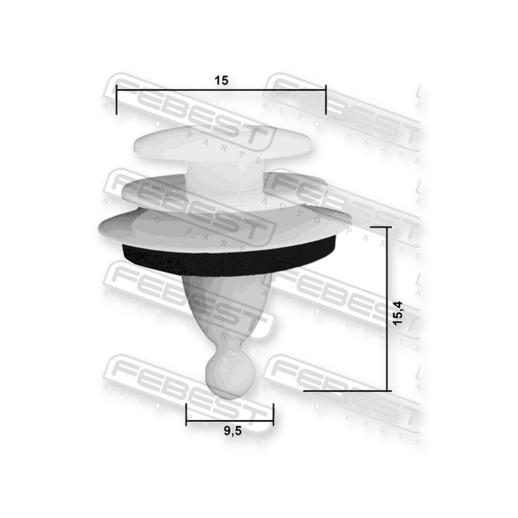 Hyundai 11 Ton 00 Retainer Clip (10 Pack) & More