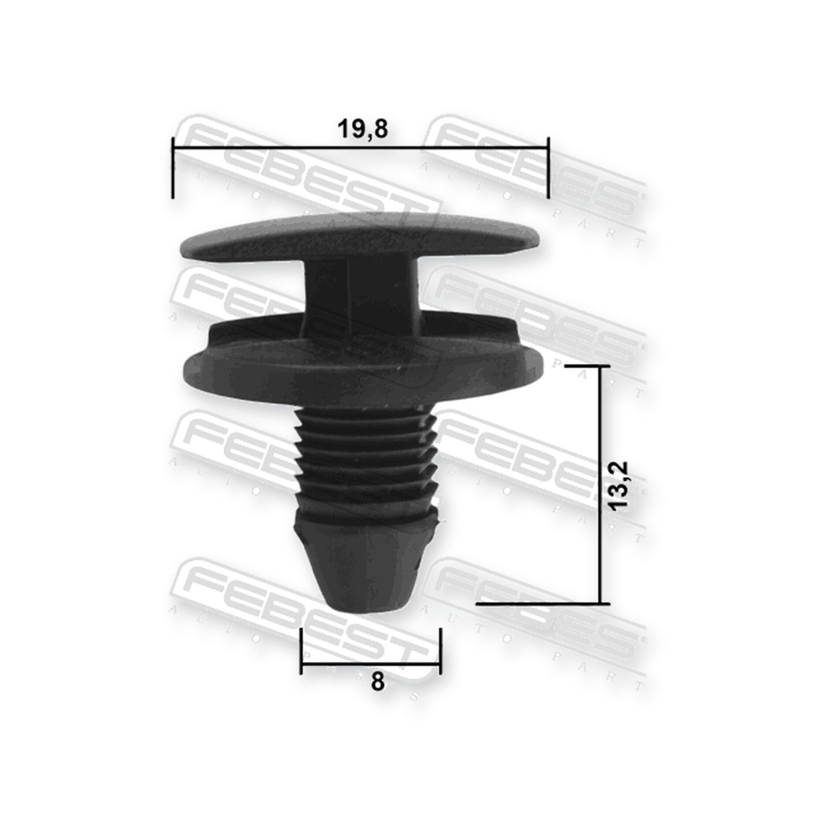 Peugeot 206+ Retainer Clip (10 Pack) & More