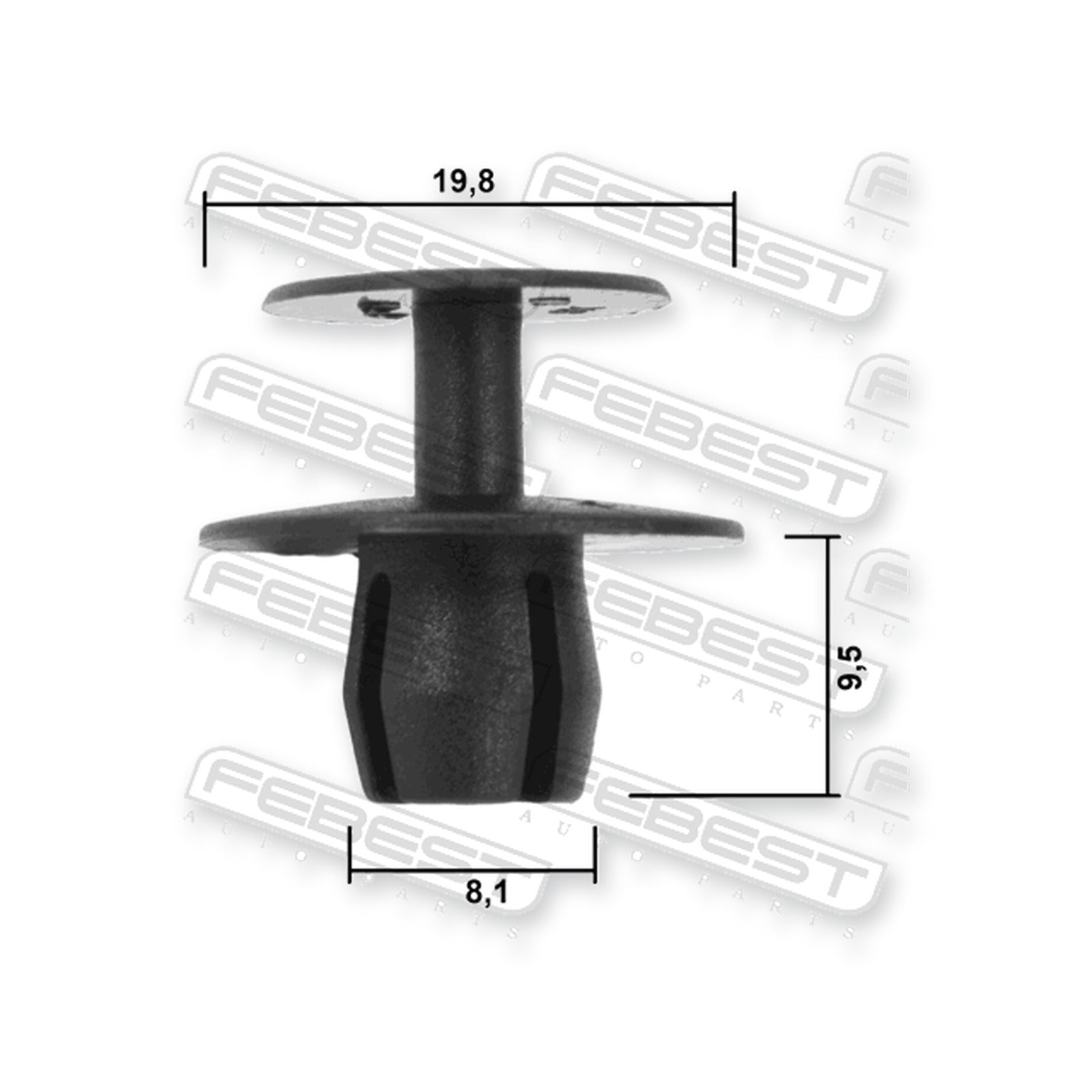 Mercedes Benz – 190 Retainer Clip (10 Pack) & More