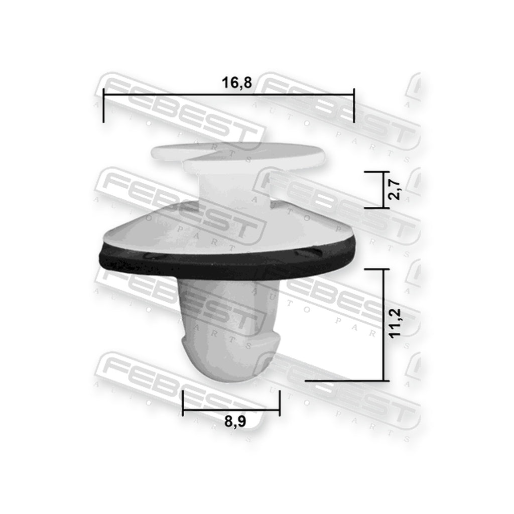 Renault R25 Retainer Clip (10 Pack) & More