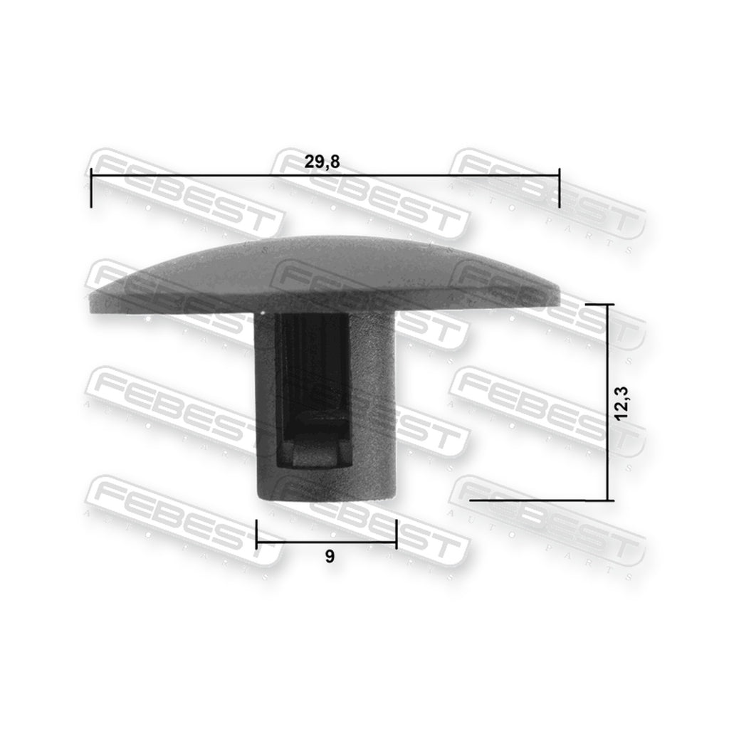 Ford Escort Retainer Clip (10 Pack) & More