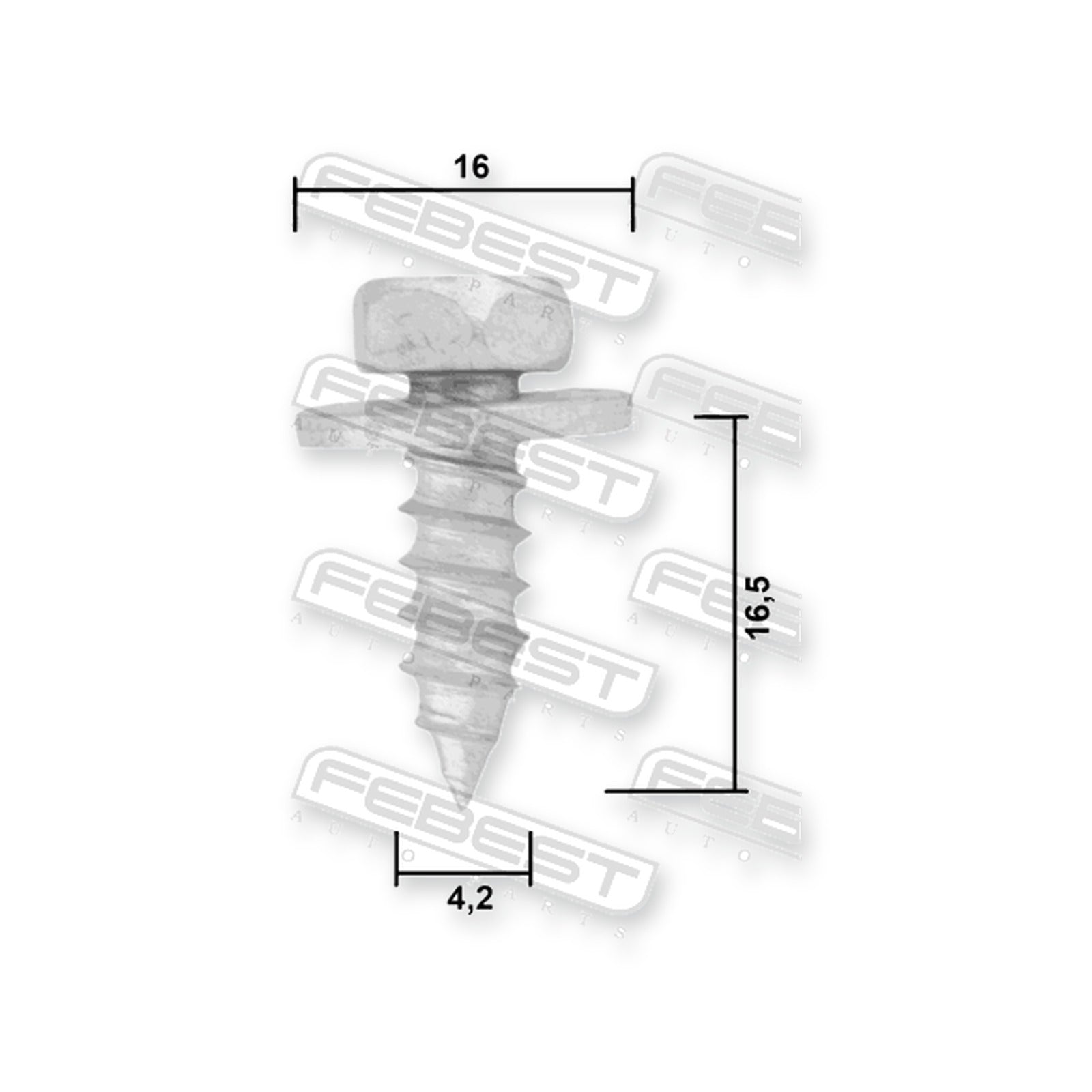 Toyota 4Runner Screw (10 Pack) & More