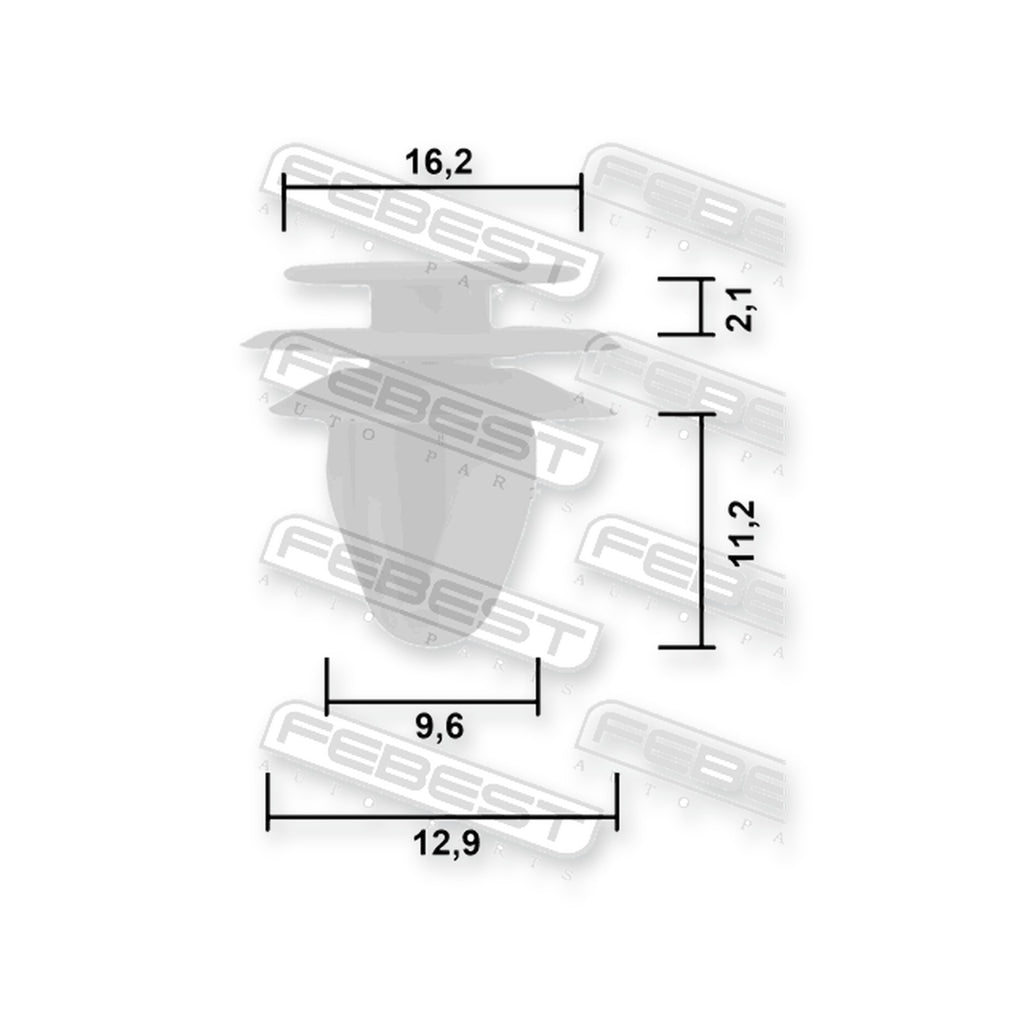 Hyundai Accent Retainer Clip (10 Pack) & More