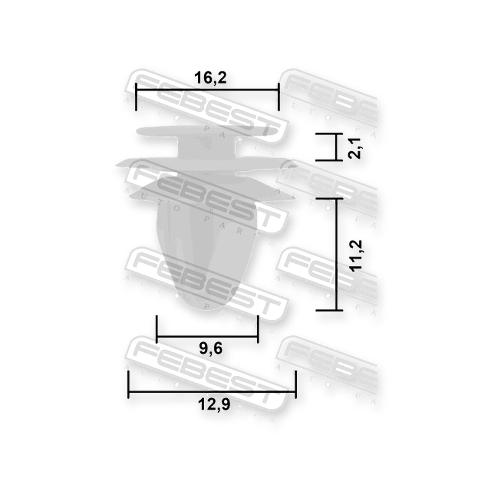 Hyundai Accent Retainer Clip (10 Pack) & More